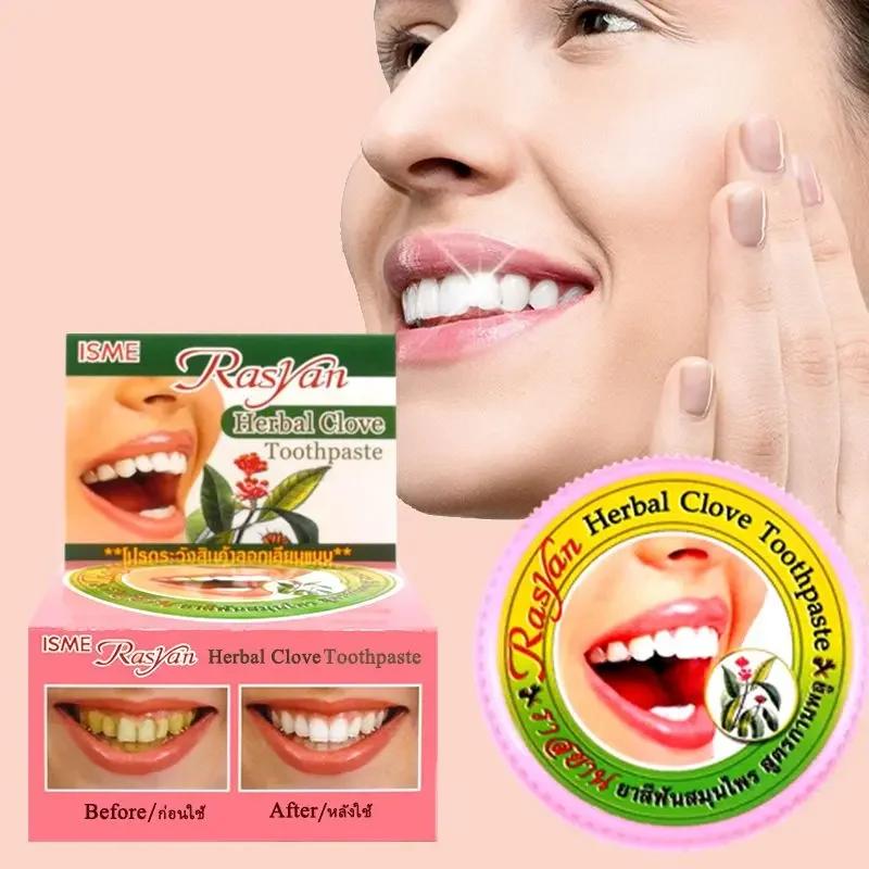 Teeth Whitening Price - Thai Clove/coconut Tooth Powder Rasyan Removal