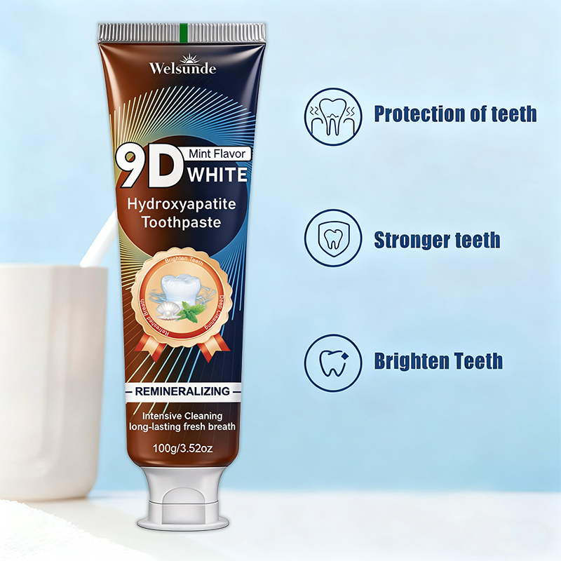 9D WHITE Mint Flavor Hydroxyap - đánh giá và giá Hydroxyapatite Toothpaste