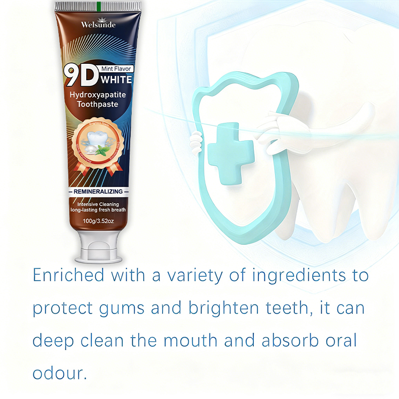 9D WHITE Mint Flavor Hydroxyap - đánh giá và giá Hydroxyapatite Toothpaste
