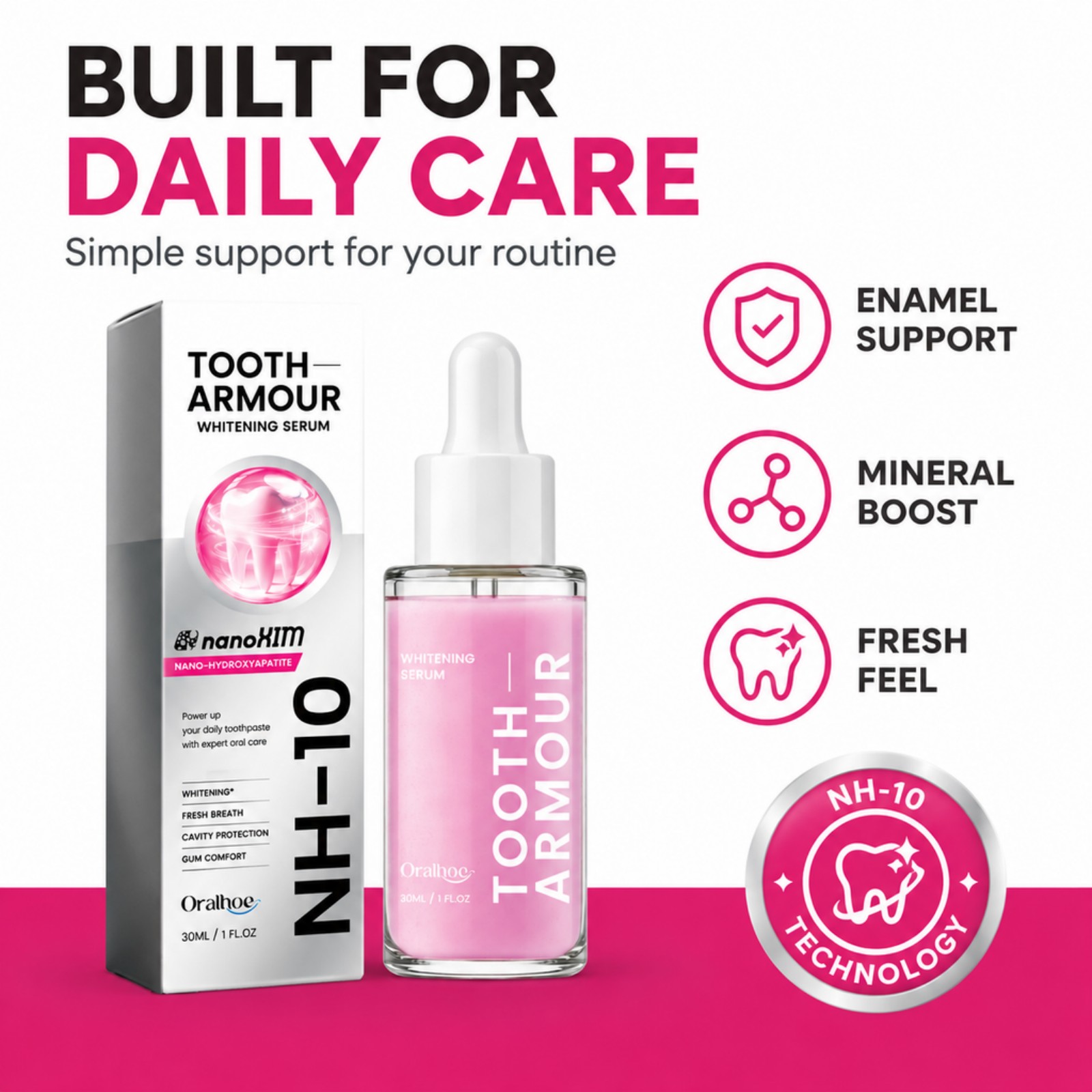 Nano Hydroxyapatite Teeth Seru - đánh giá và giá Hydroxyapatite Toothpaste