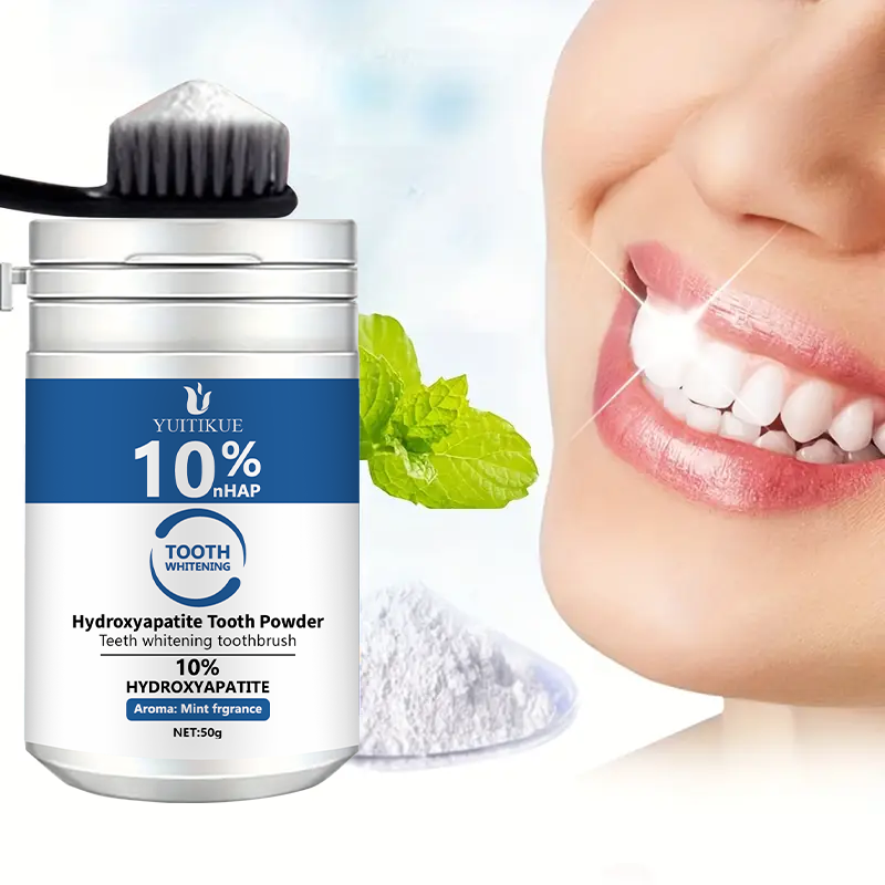 YUTIKUE 10% nHAP Tooth Powder  - đánh giá và giá Hydroxyapatite Toothpaste