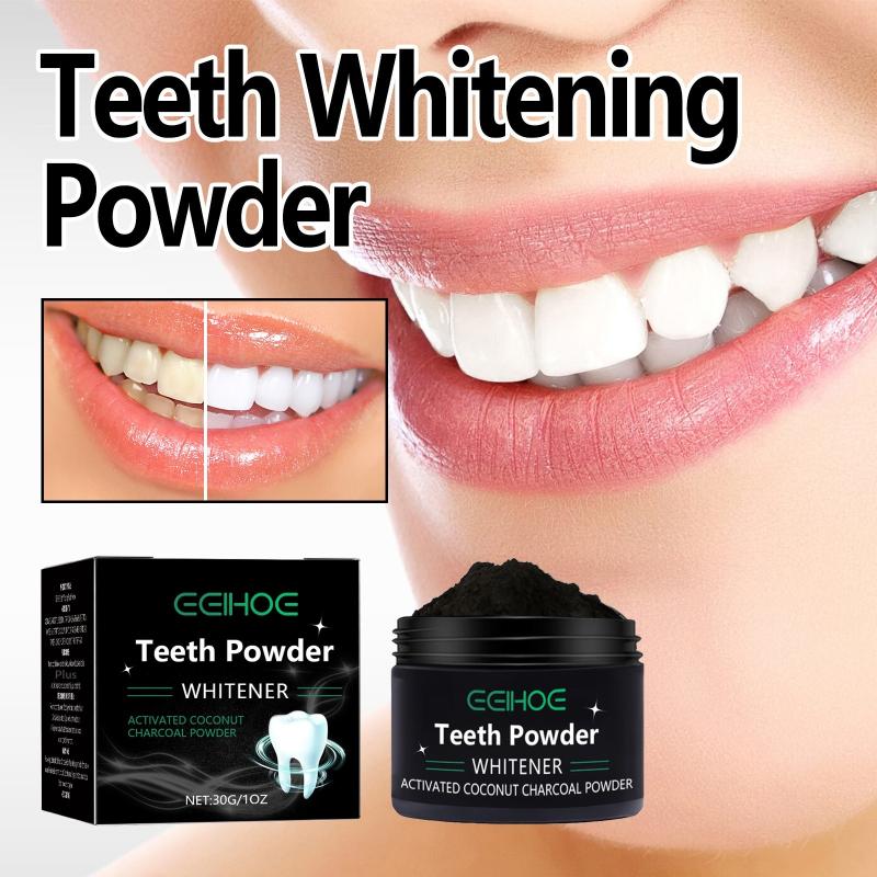 Teeth Whitening Powder Charcoa - đánh giá và giá Teeth Whitening With Baking Soda
