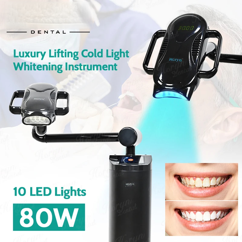 80W Lift Type Dental Cold Ligh - đánh giá và giá Teeth Whitening Kit With Light