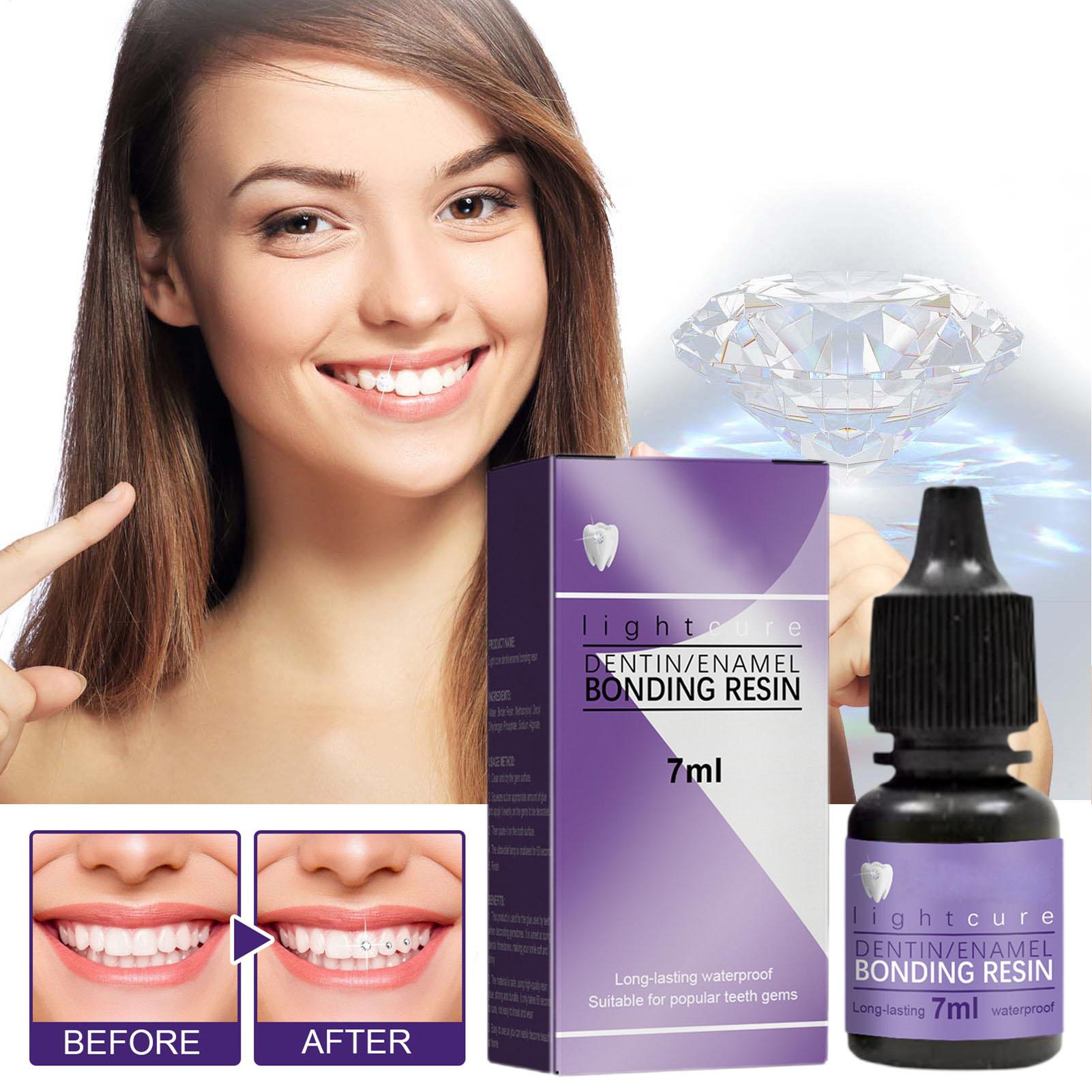 7ml Tooth Gem Glue Dental Adhe - đánh giá và giá Tooth Gem Kit