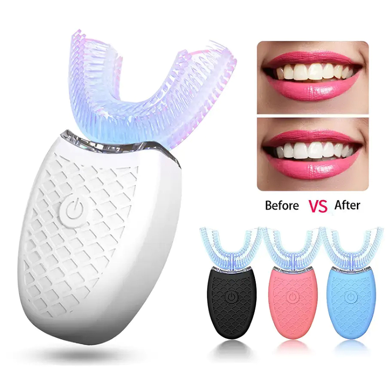 Soft Bristle U Shape Smart Tee - đánh giá và giá Teeth Whitening Kit With Light