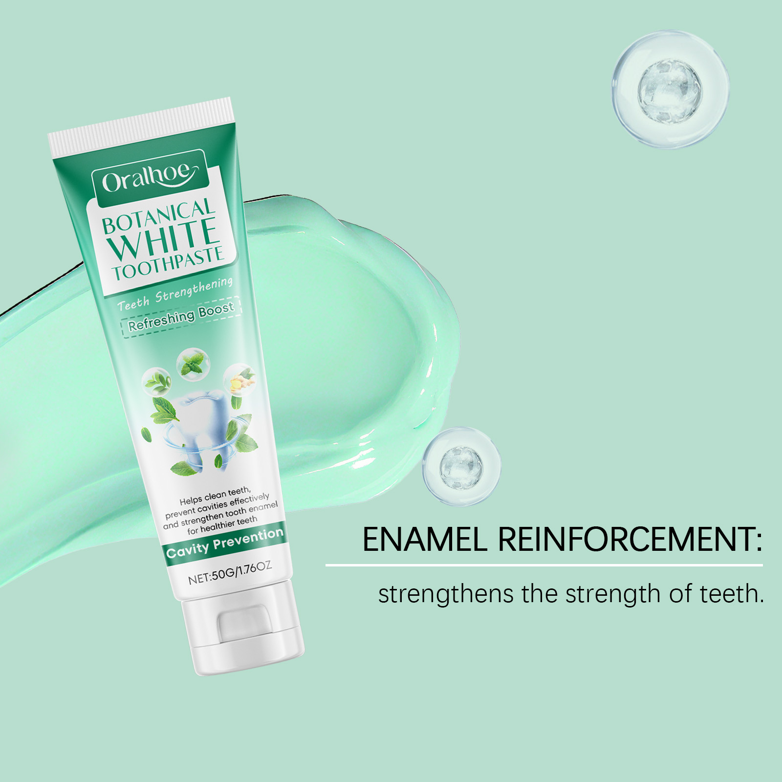 Botanical Toothpaste Baking So - đánh giá và giá Teeth Whitening With Baking Soda