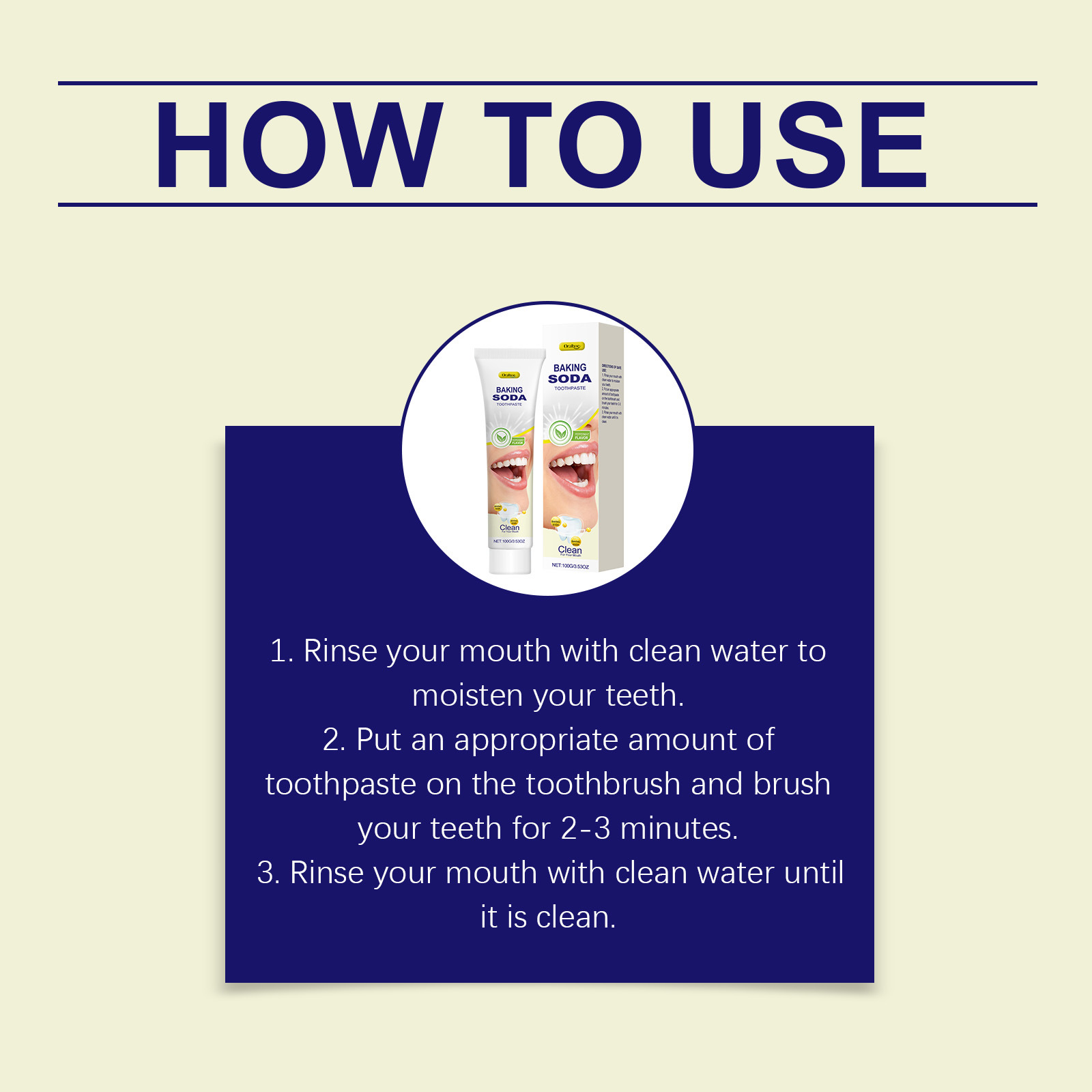100g Oralhoe Baking Soda White - đánh giá và giá Teeth Whitening With Baking Soda