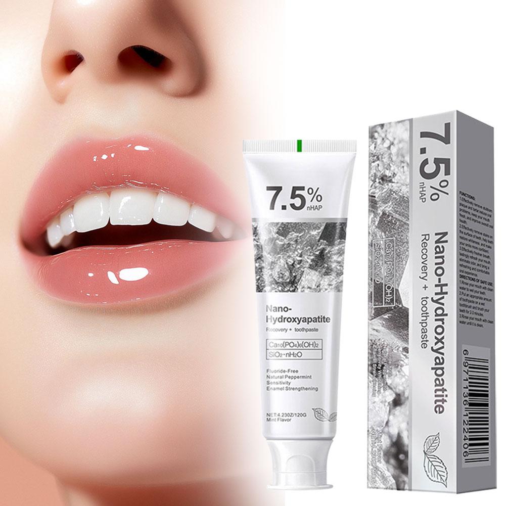 7.5% Nano Hydroxyapatite Tooth - đánh giá và giá Hydroxyapatite Toothpaste