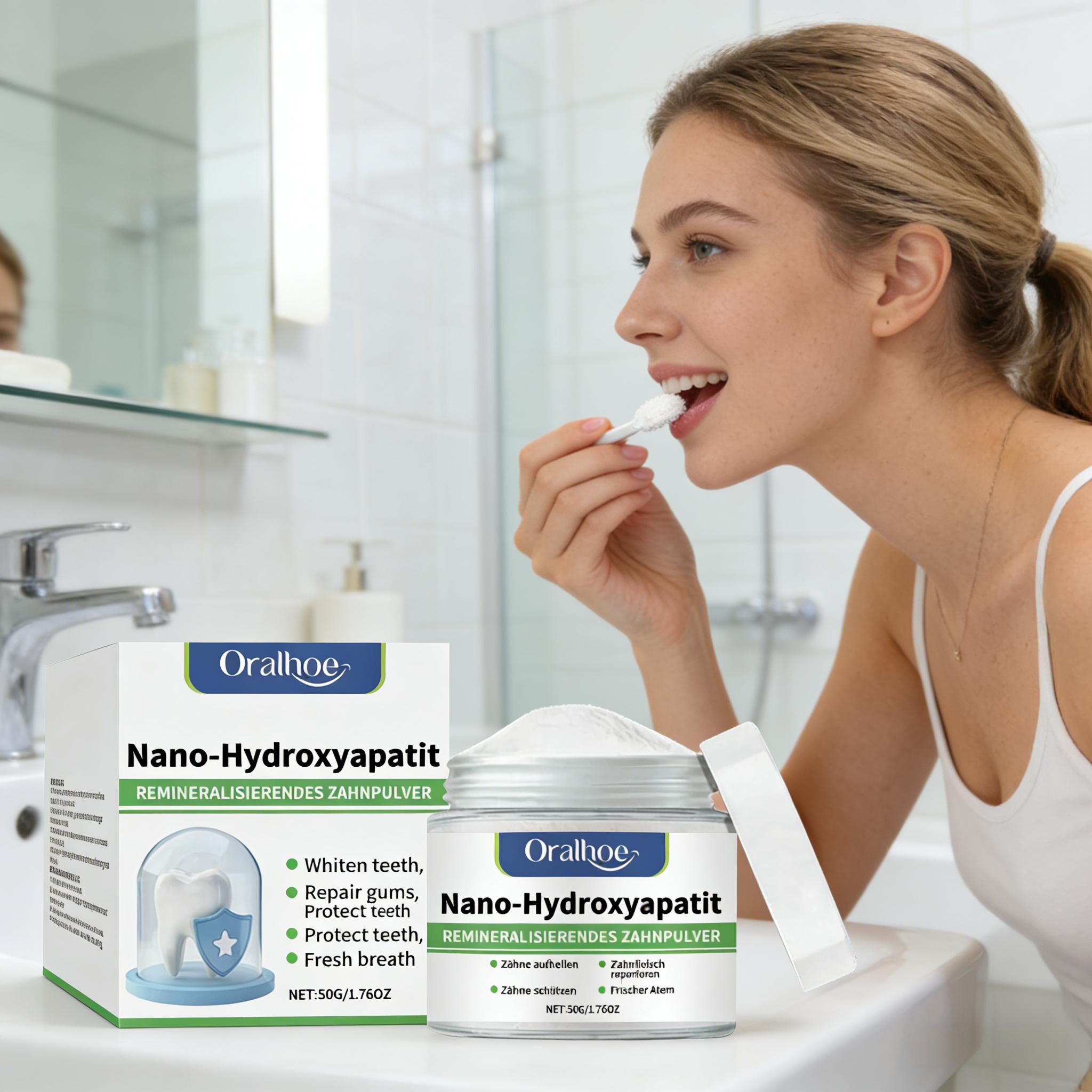 Oralhoe Whitening Tooth Powder - đánh giá và giá Teeth Whitening Ingredients