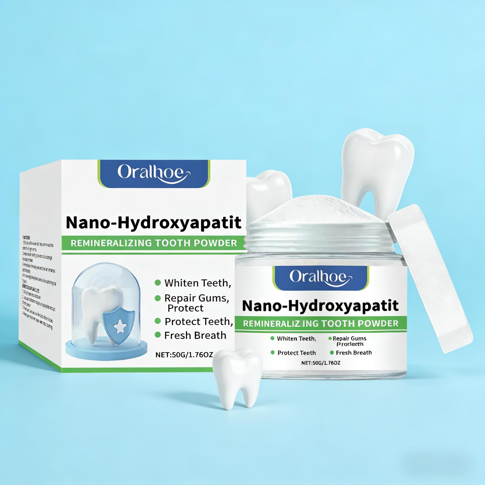 Oralhoe Whitening Tooth Powder - đánh giá và giá Teeth Whitening Ingredients