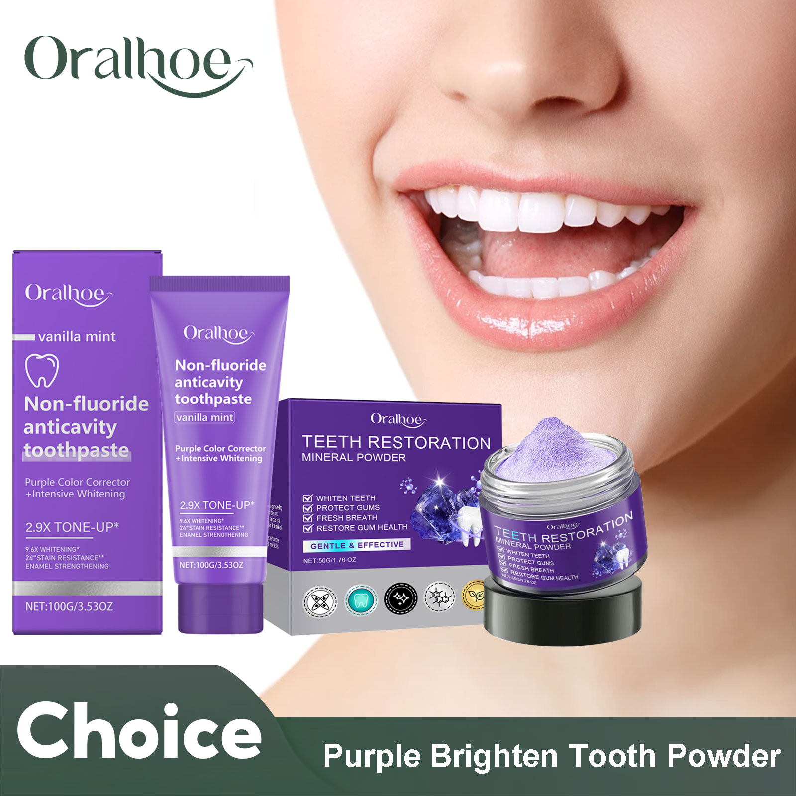 Teeth Restoration Mineral Powd - đánh giá và giá Teeth Whitening Price