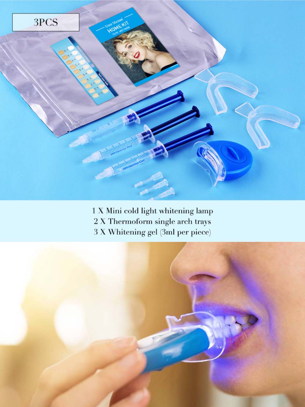 Chất Lượng Hàng Đầu Peroxide L - đánh giá và giá Teeth Whitening Kit With Light