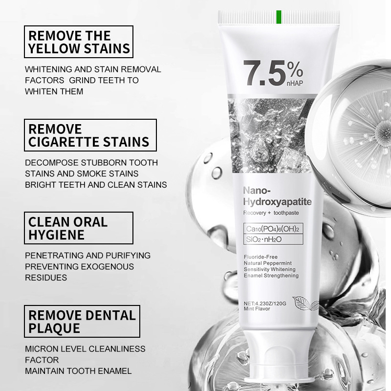 7.5% Hydroxyapatite Probiotic  - đánh giá và giá Hydroxyapatite Toothpaste