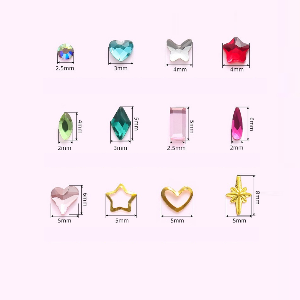 1 Set Professional Tooth Gem K - đánh giá và giá Tooth Gem Kit