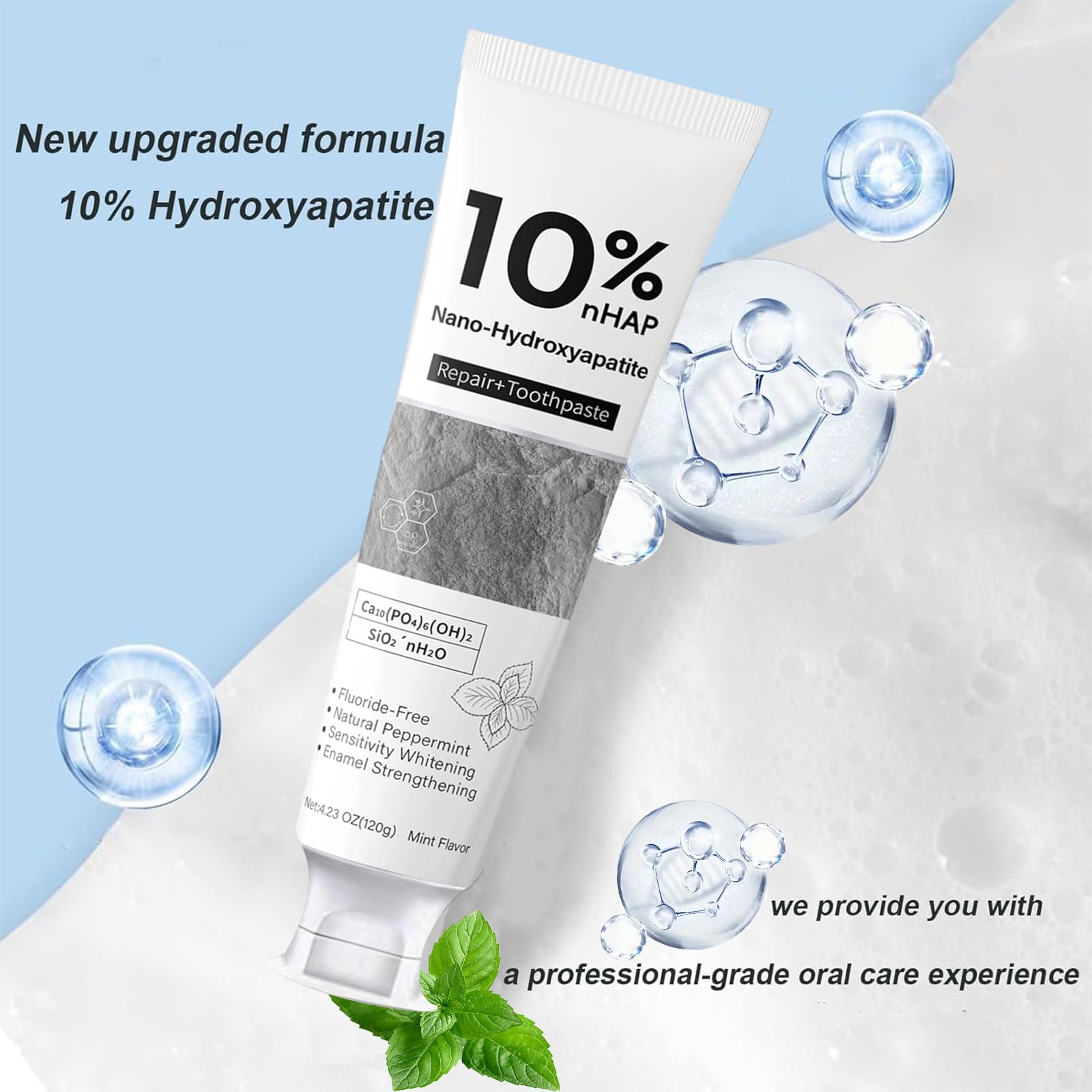 10% Nano-Hydroxyapatite Toothp - đánh giá và giá Hydroxyapatite Toothpaste