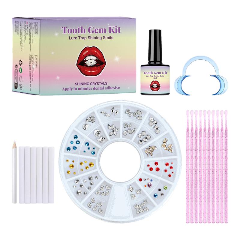 Teeth Shiny Stickers Tooth Cry - đánh giá và giá Tooth Gem Kit