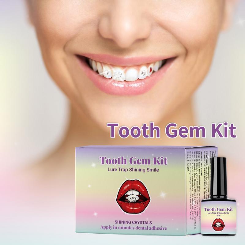 Teeth Shiny Stickers Tooth Cry - đánh giá và giá Tooth Gem Kit