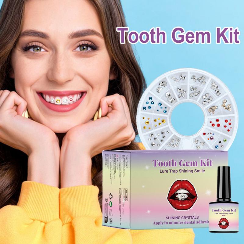 Teeth Shiny Stickers Tooth Cry - đánh giá và giá Tooth Gem Kit