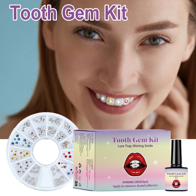 Teeth Shiny Stickers Tooth Cry - đánh giá và giá Tooth Gem Kit