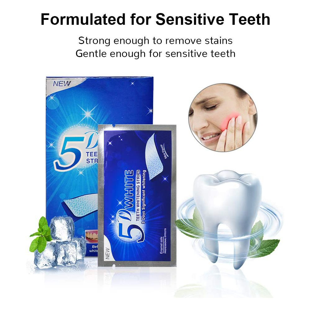 5D White Teeth Whitening Strip - đánh giá và giá Teeth Whitening Price