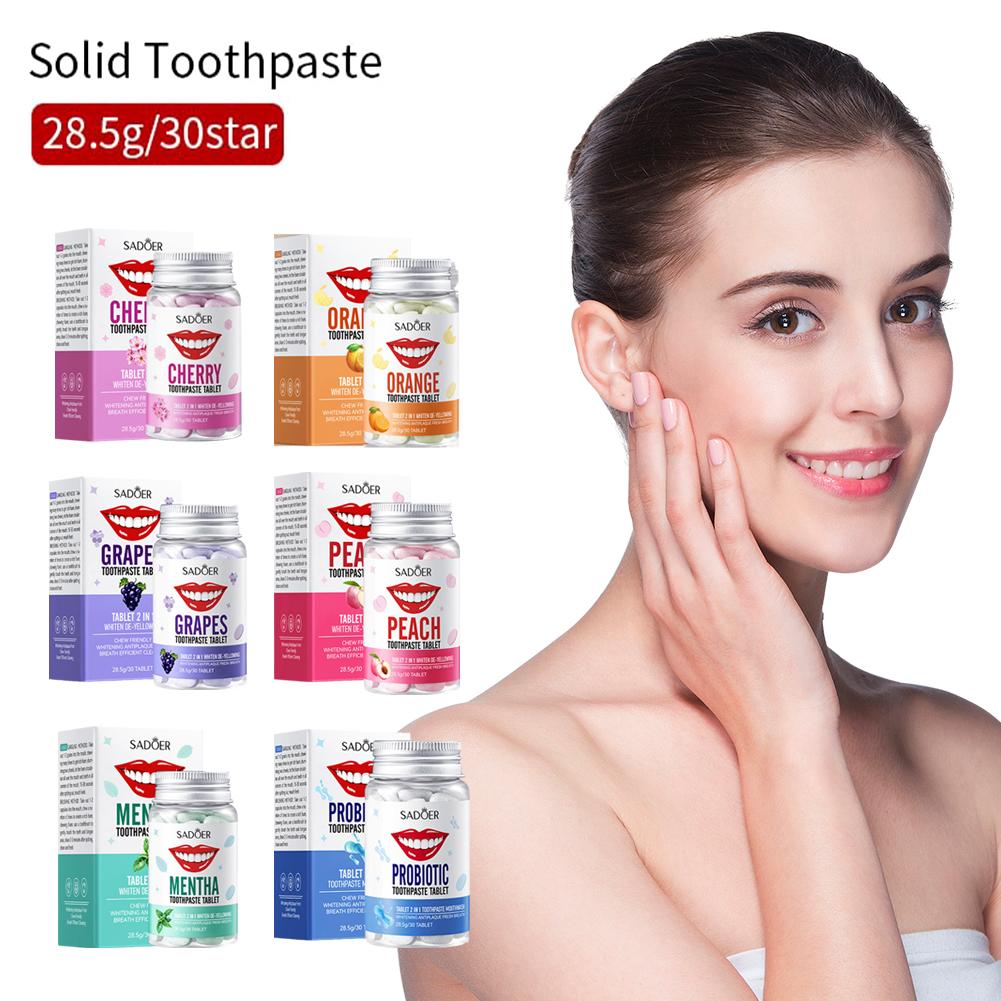 Mint Solid Toothpaste Tablets  - đánh giá và giá Teeth Whitening Price